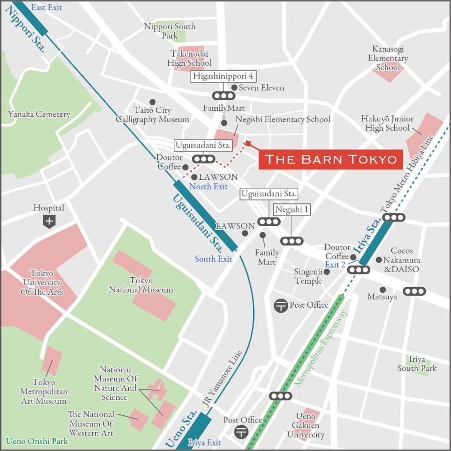 東京都 东京谷仓旅馆酒店 外观 照片